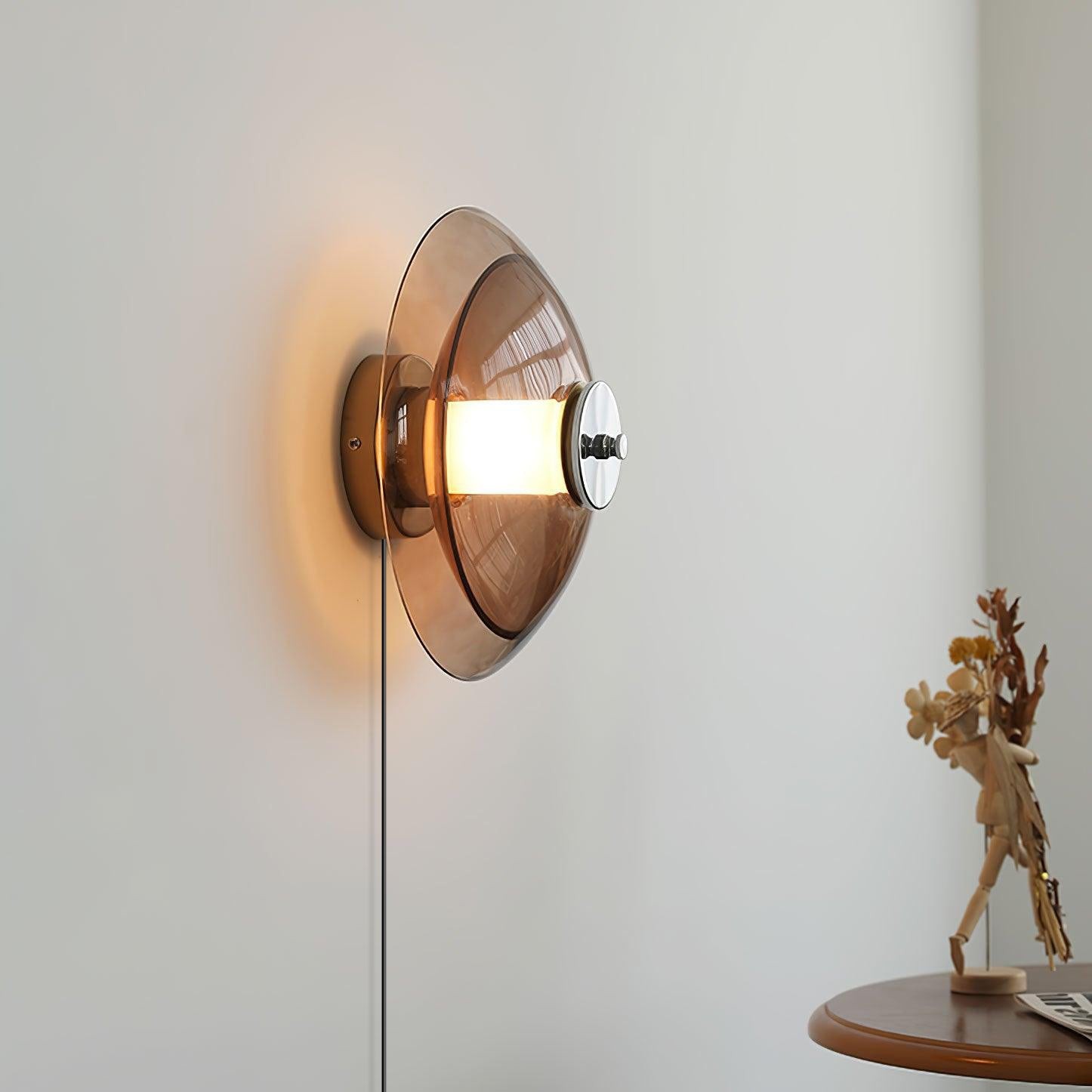 Flying Saucer Plug-in Wall Light K392