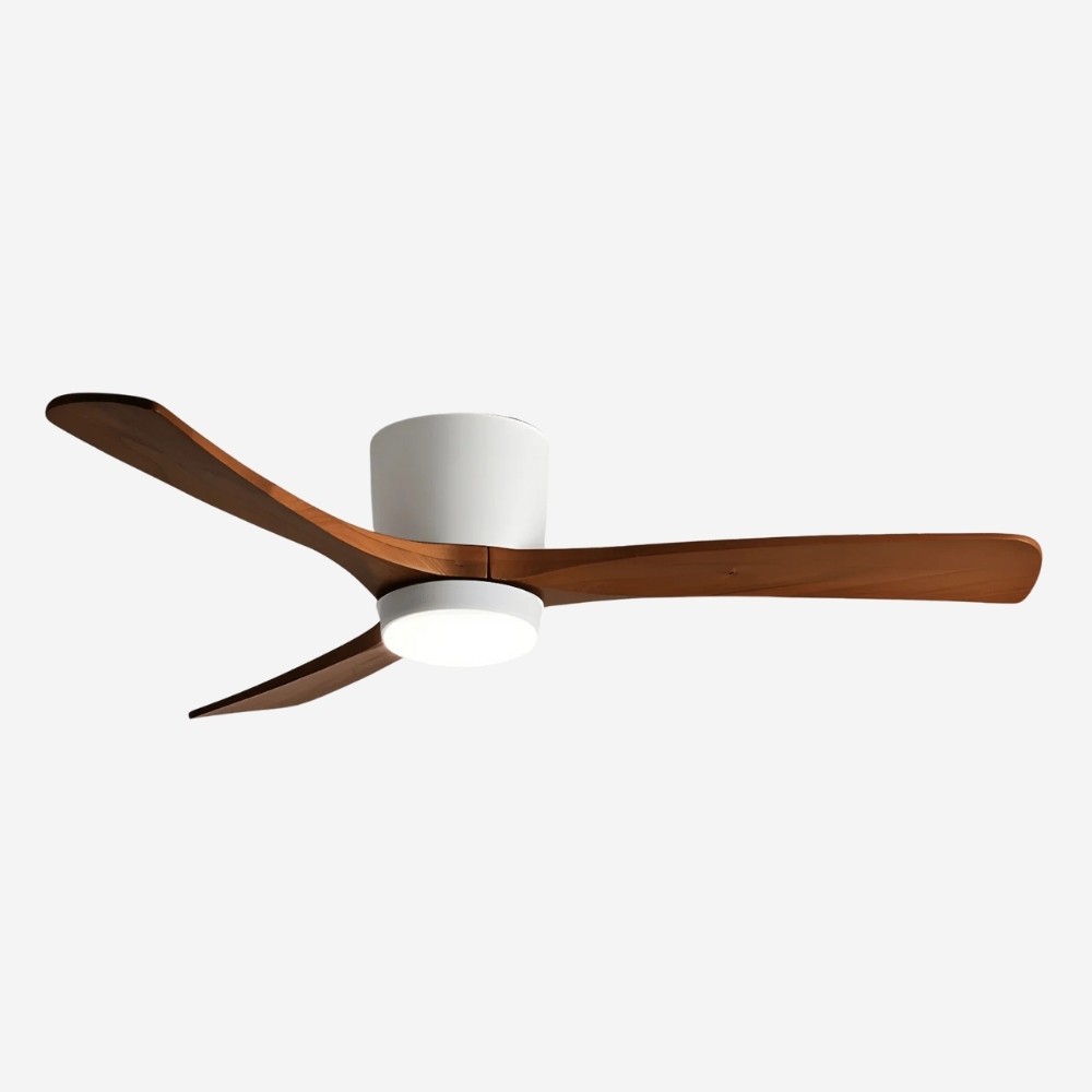 Nordic Modern 3 Blades Wooden Ceiling Fan Light K1119