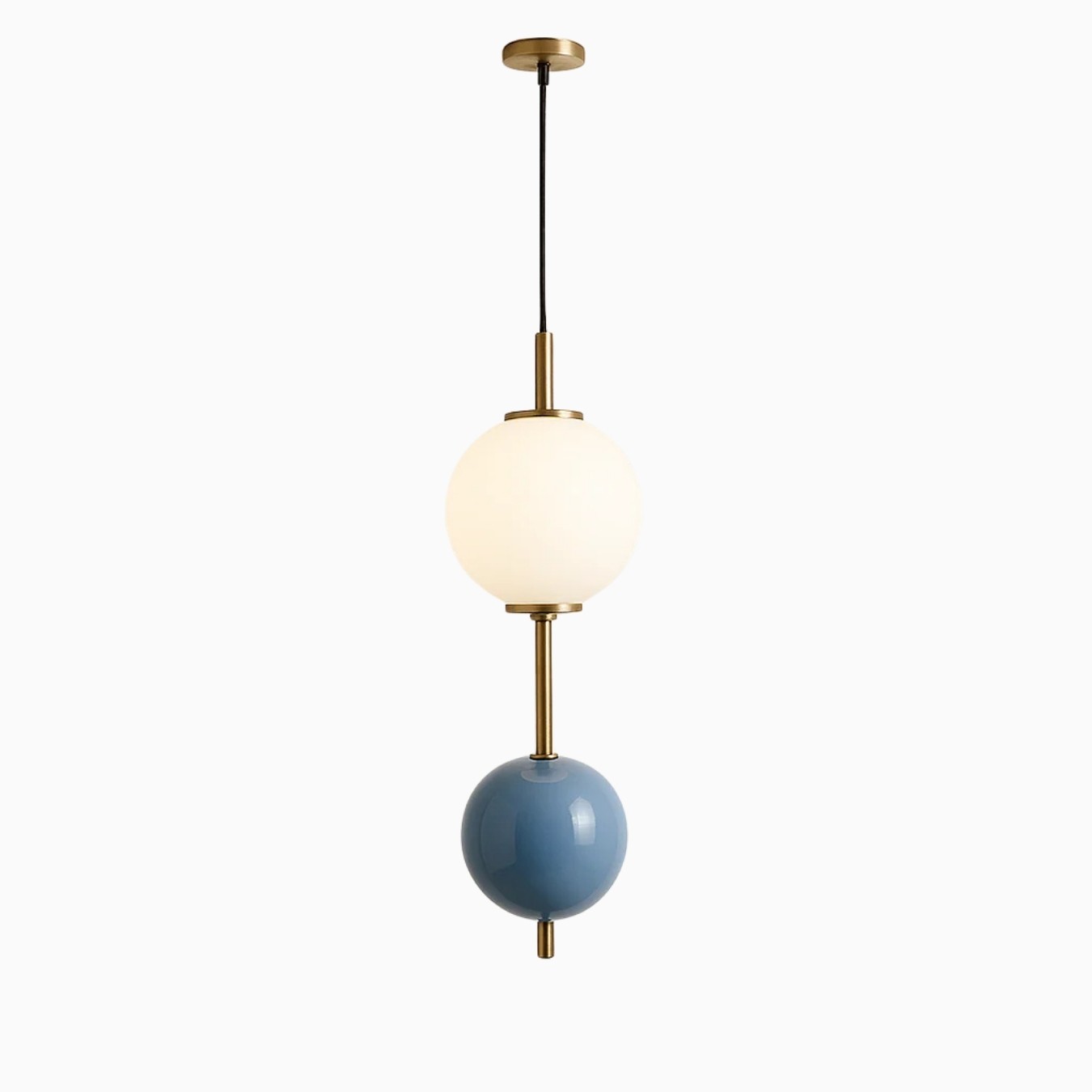 Cream Style Globe Bubble Pendant Light K154