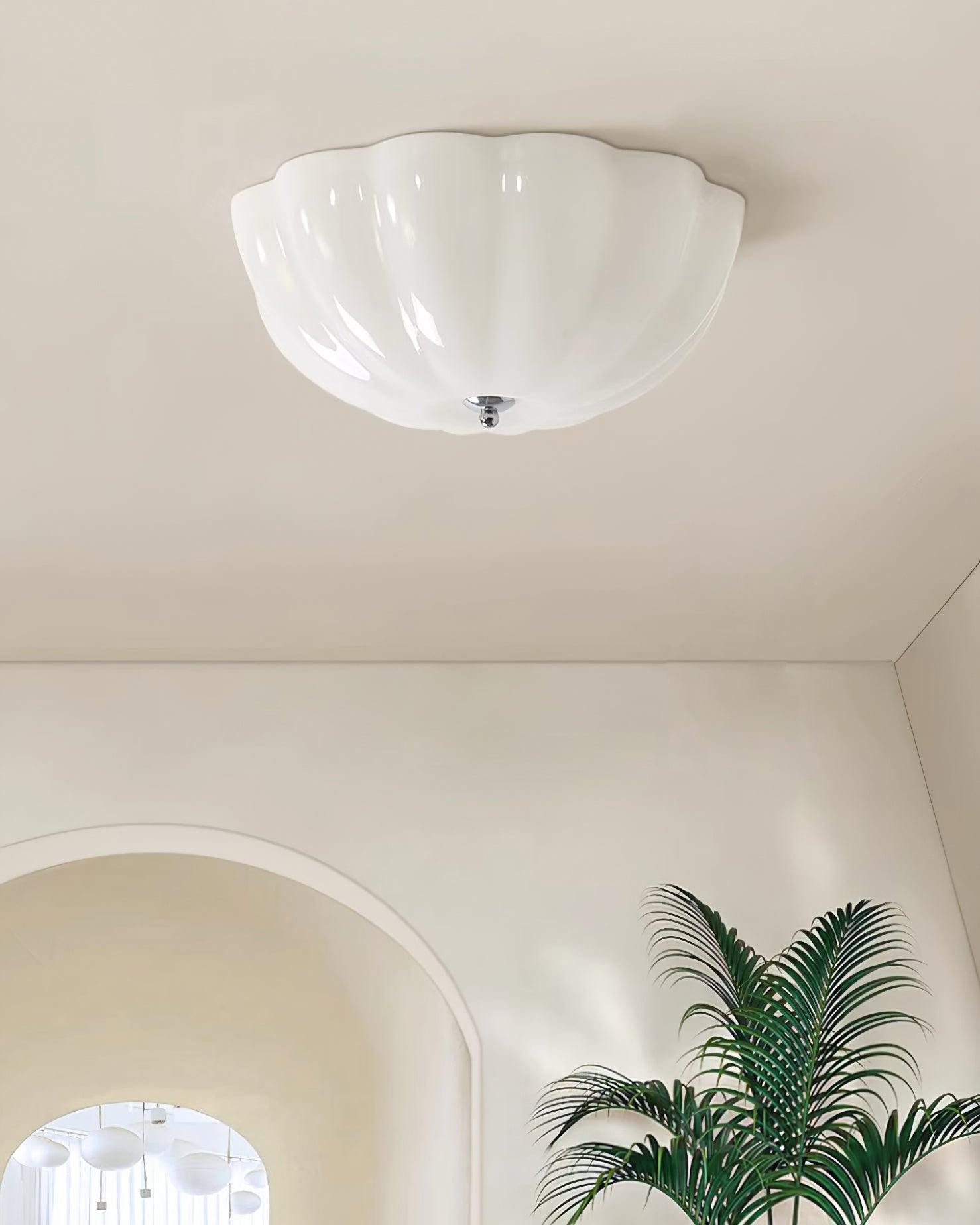 Jelly Shaped Glass Ceiling Lamp K432