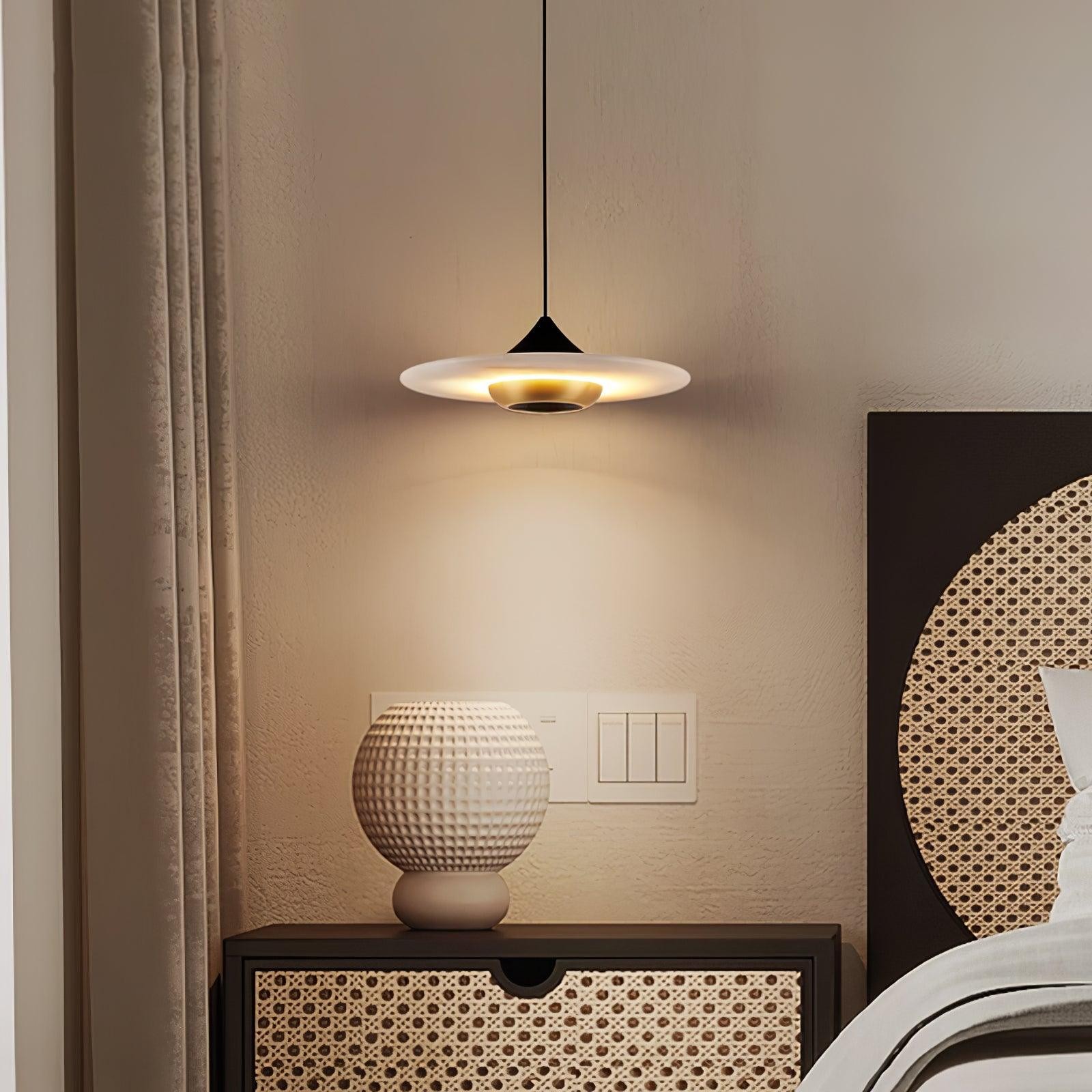 Flying Saucer Marble Pendant Lamp K391