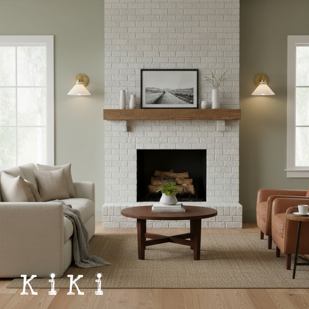 Aurenza Farmhouse Wall Sconce – Metal Or Glass Lighting for Entrance or Bedroom K1140