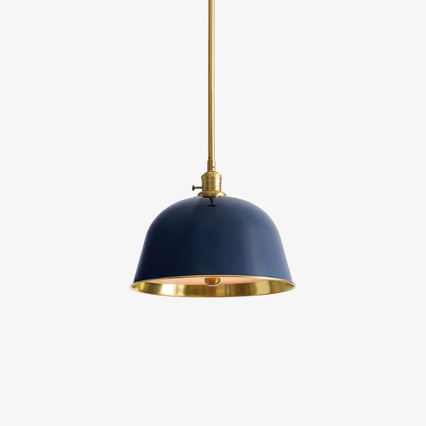 Forvara Bell Pendant Light - Industrial Metal Design Lighting for Kitchen K2121