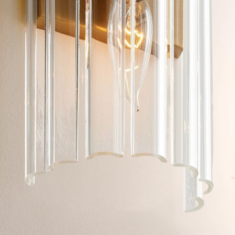Modern Crystal Wall Light with Gold Finish K901