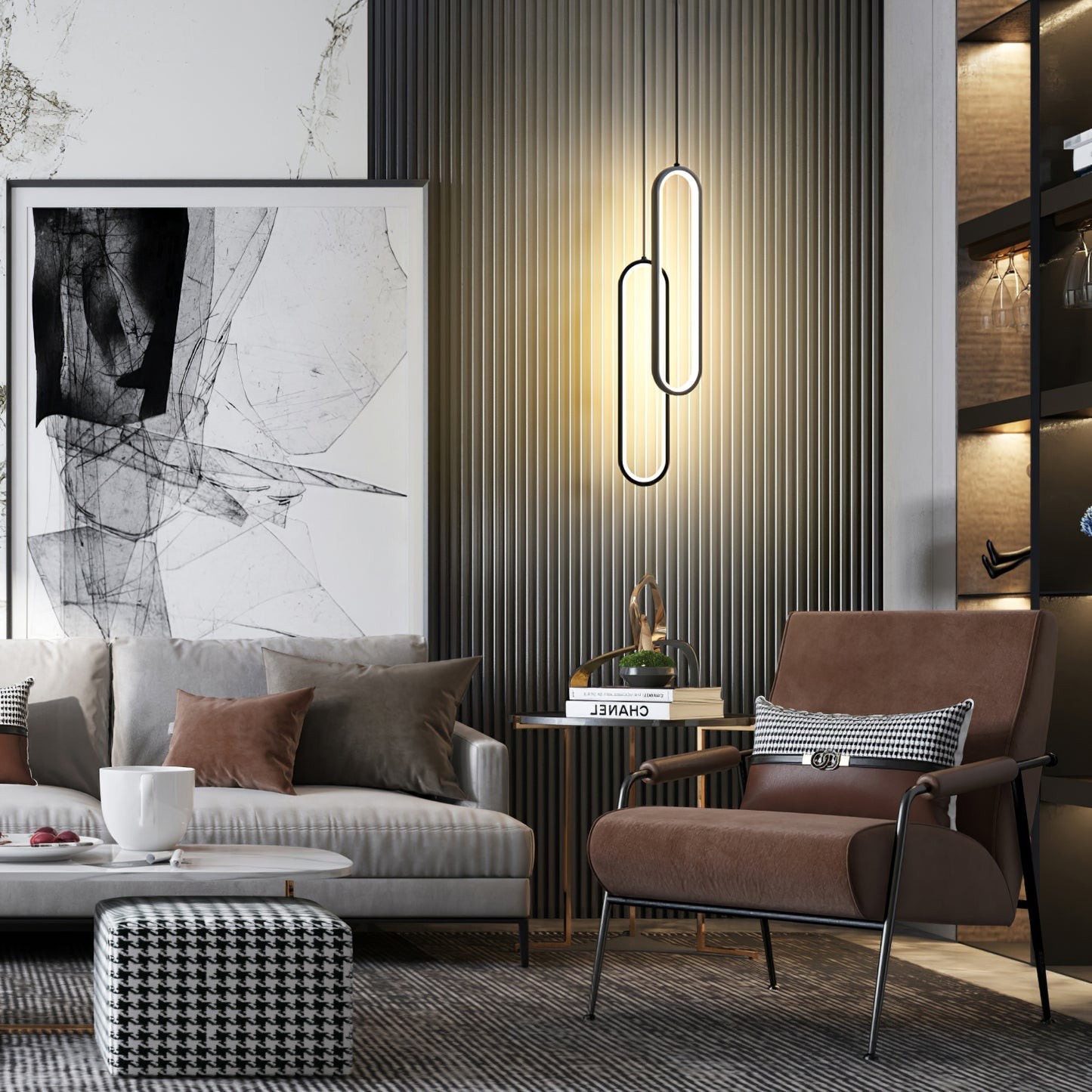Huron Pendant Light K1033