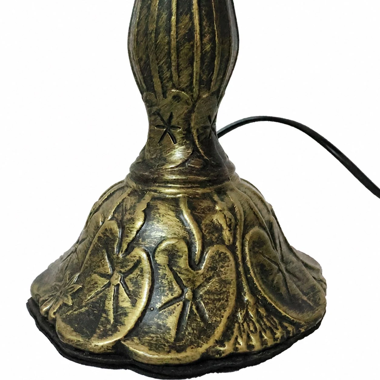 Tiffany-style stained glass table lamp product image