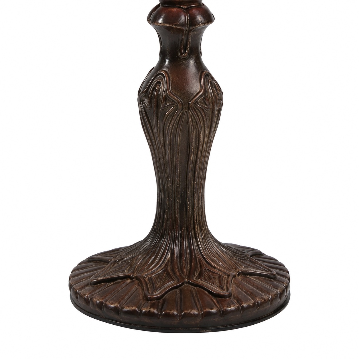 Vintage Tiffany stained glass table lamp