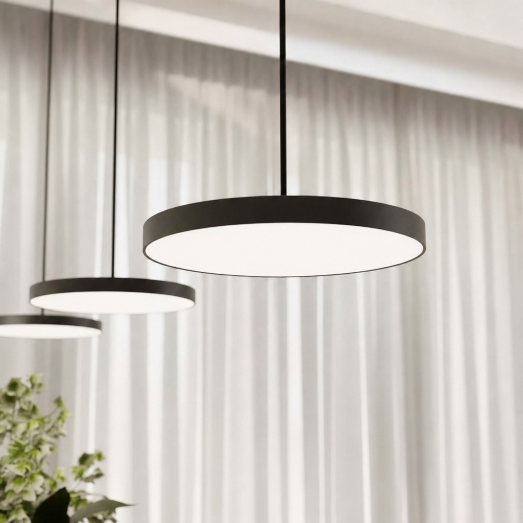 Details zur warmen LED-Pendelleuchte
