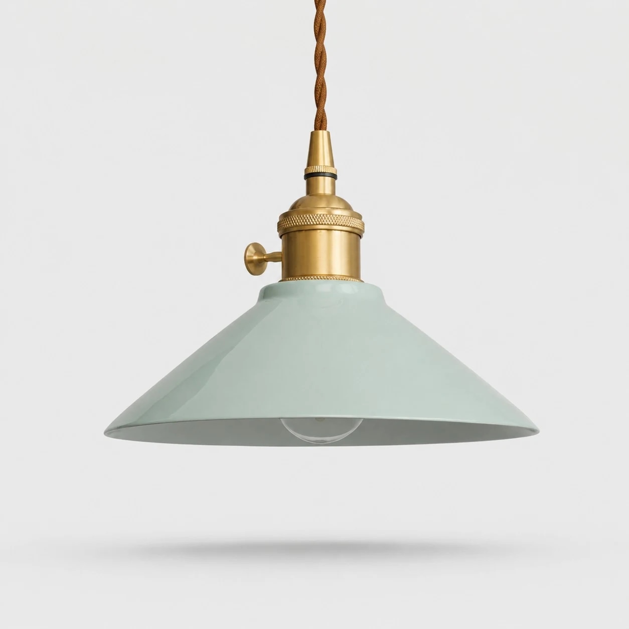 Lámpara colgante de cerámica con diseño interior de Yingqing
