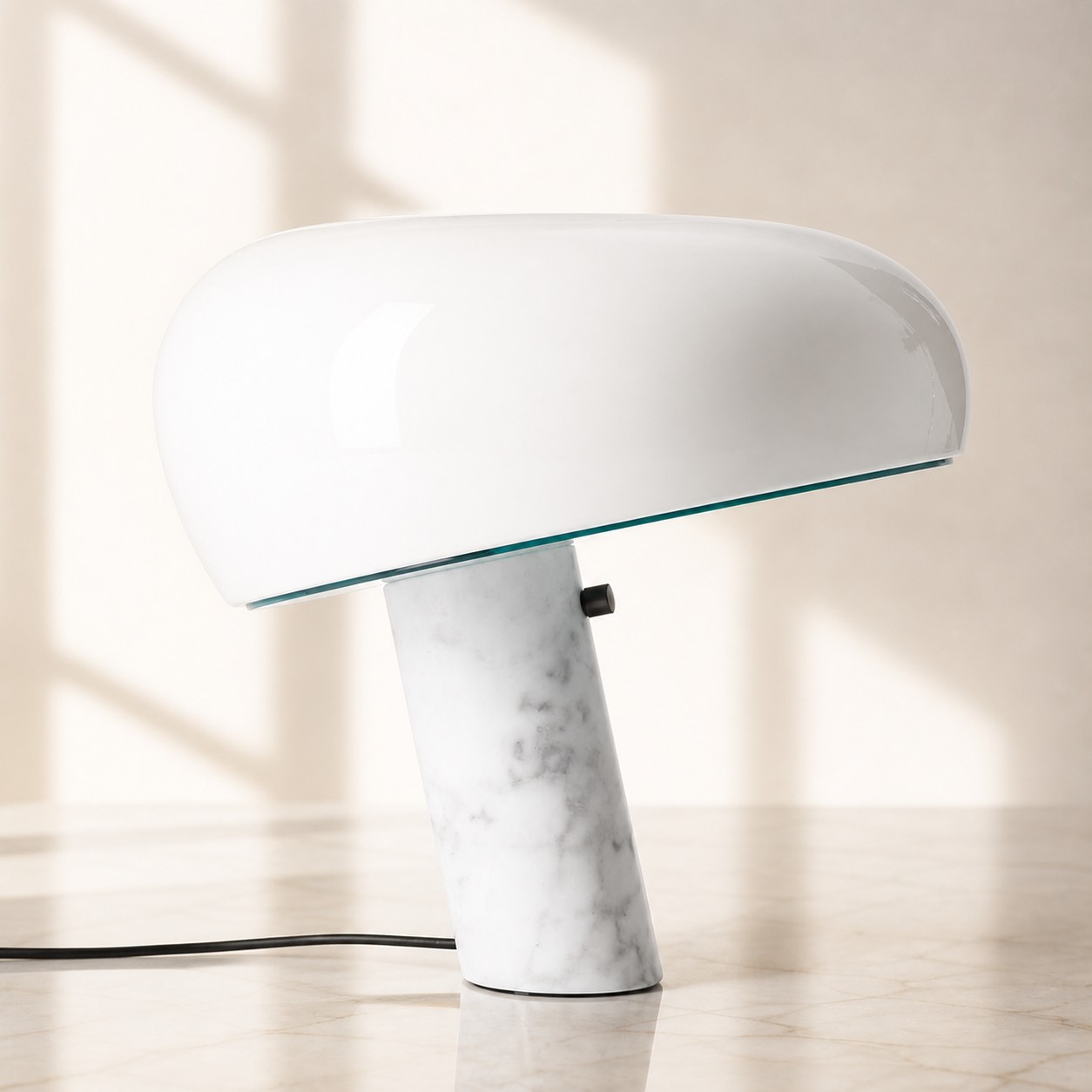Weiße Snoopy-Tischlampe SKU