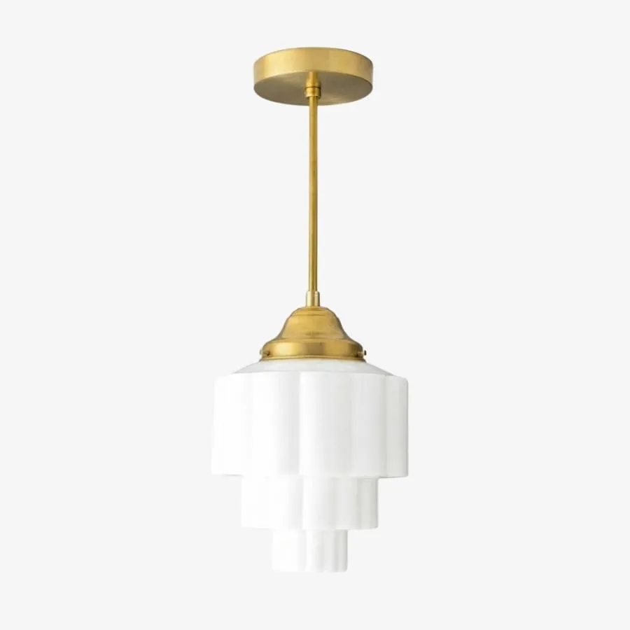 Geotower Glass Pendant Light - Elegant Home Lighting K1481