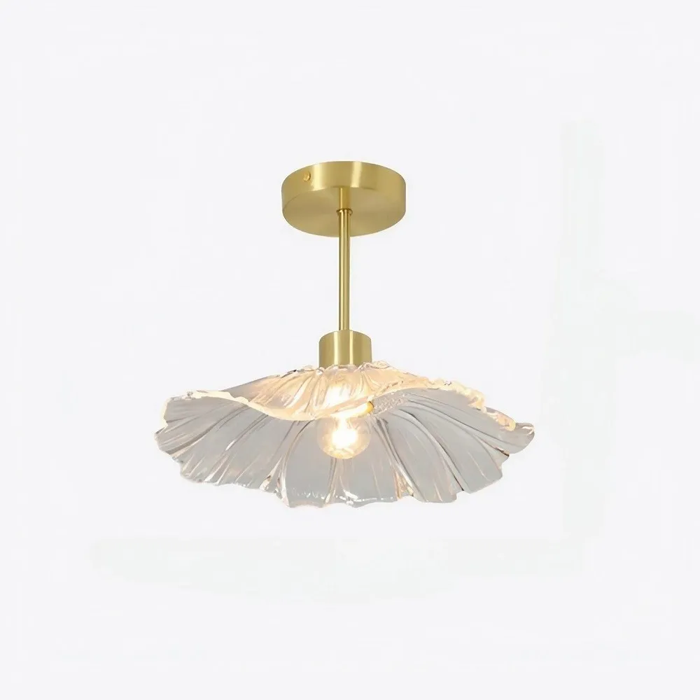 Lotus Retro Glass Ceiling Light K19
