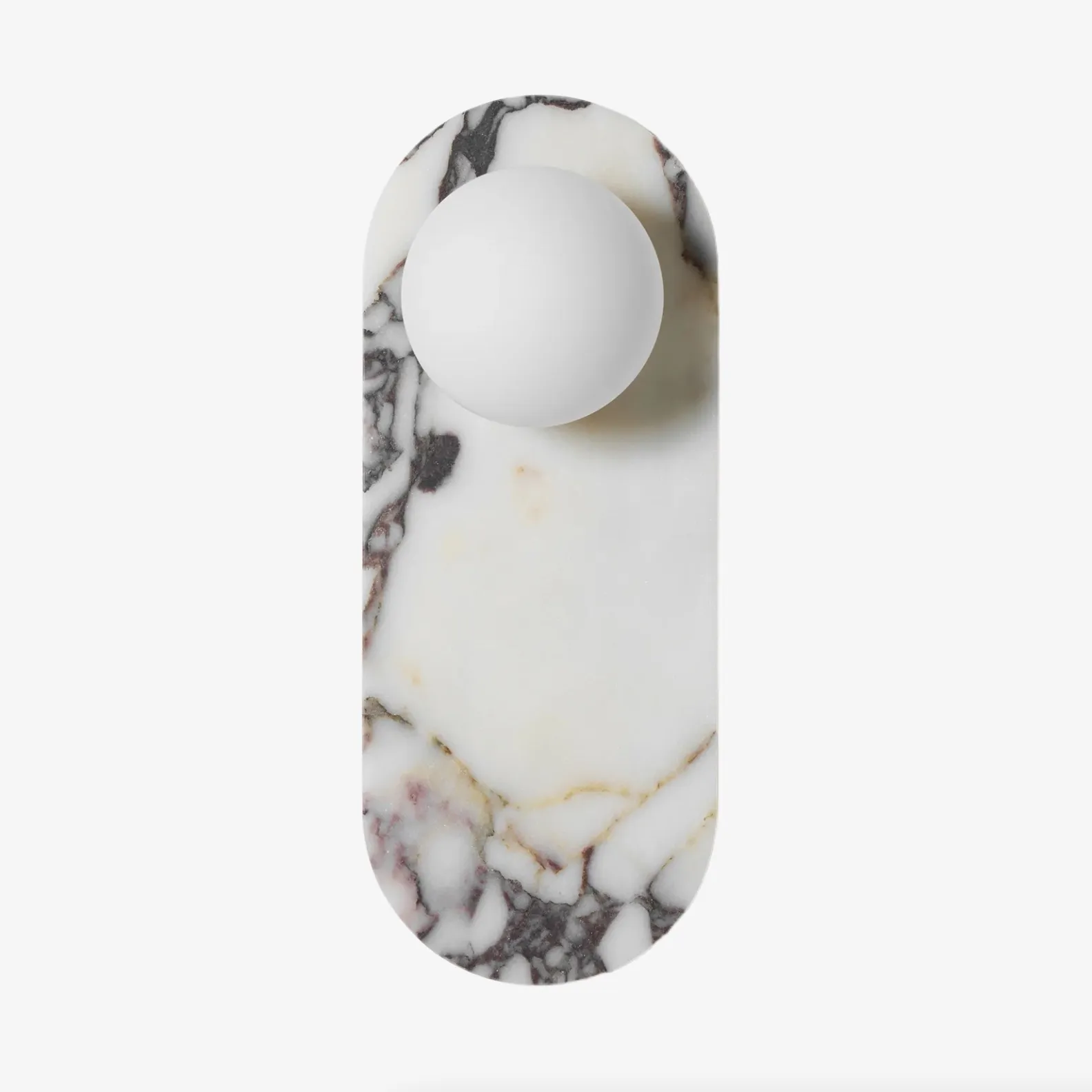 Vinbrea Modern Accent Wall Lamp - Marble Body Design for Living Room or Bedroom K2381