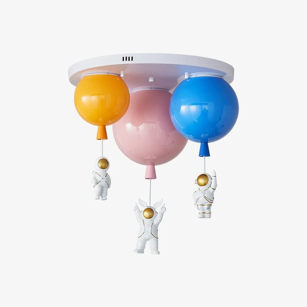 Astronaut Glossy Balloon Ceiling Lamp K244