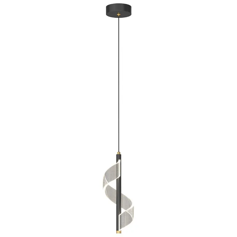 Spiral Modern Led Pendant Light For Kitchen K17