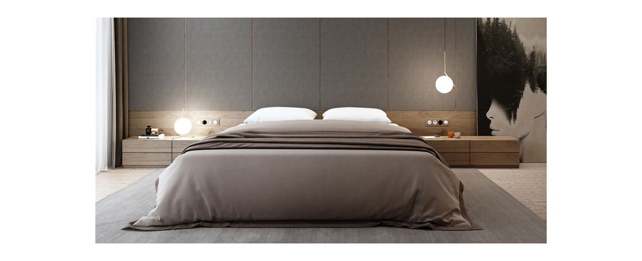 Skaffa en modern sänglampa för ditt funktionella sovrum